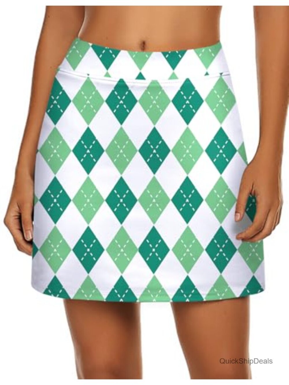 Pre-Owned Ekouaer Active Performance Skort Lightweight Golf Tennis.